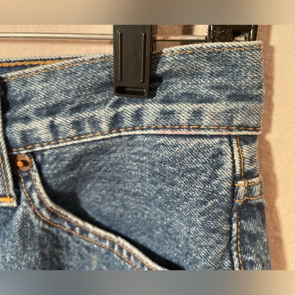 Re/Done jean shorts size 27 cutoff button fly cotton summer boho - Picture 12 of 14